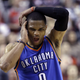 Illustration for article titled Russell Westbrook Literally Got A Dent In His Face